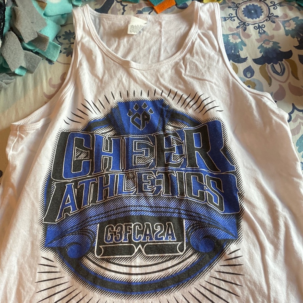 Cheer athletics tank top